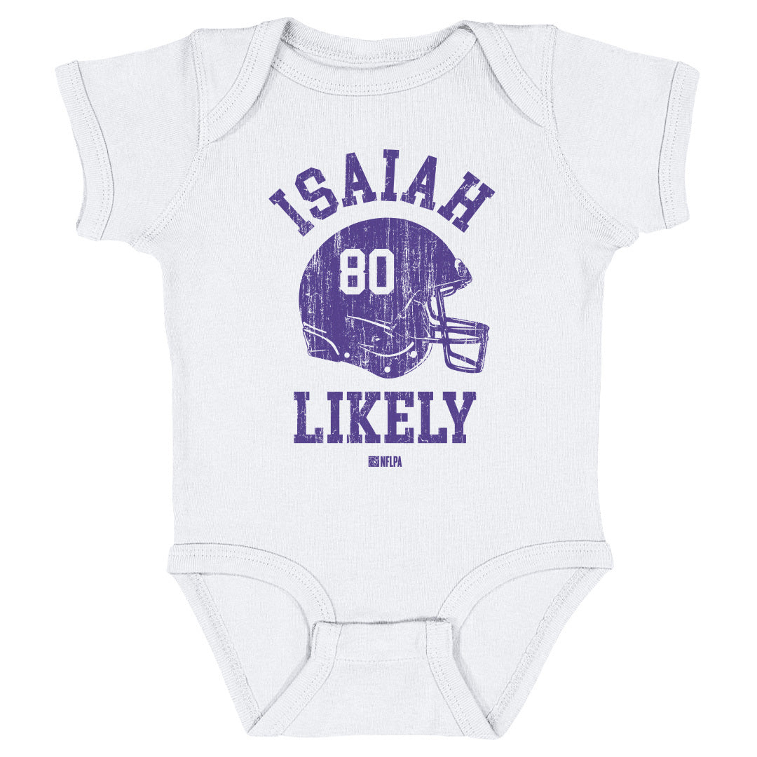 Isaiah Likely Kids Baby Onesie | 500 LEVEL