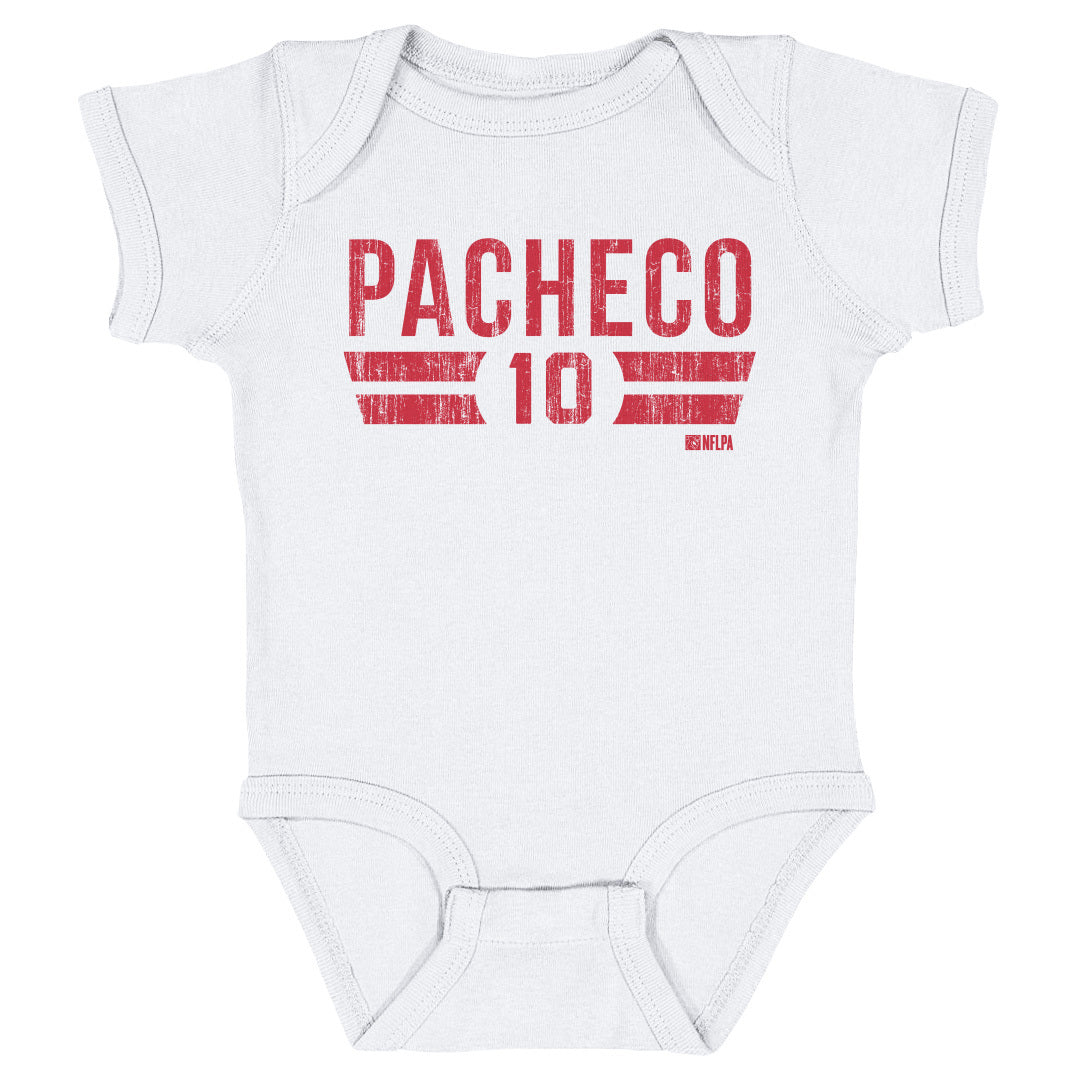 Isiah Pacheco Kids Baby Onesie | 500 LEVEL