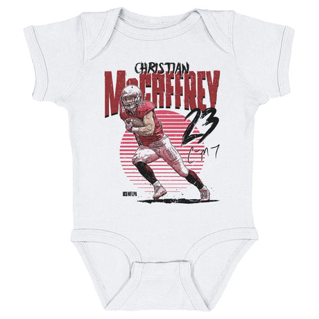 Christian McCaffrey Kids Baby Onesie | 500 LEVEL