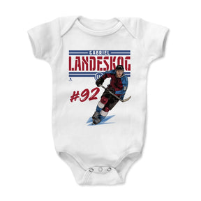 Gabriel Landeskog Kids Baby Onesie | 500 LEVEL