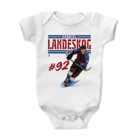 Gabriel Landeskog Kids Baby Onesie | 500 LEVEL