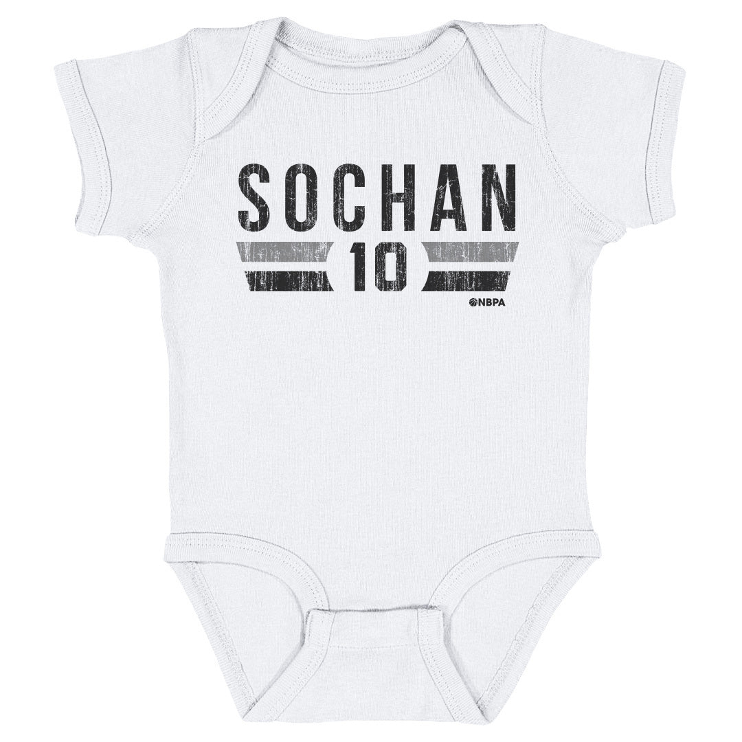 Jeremy Sochan Kids Baby Onesie | 500 LEVEL