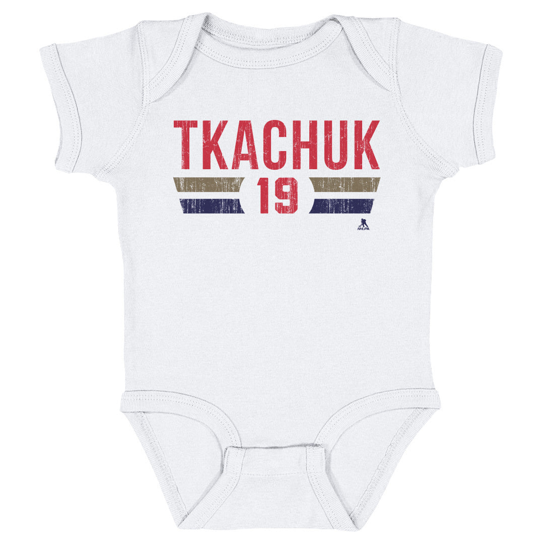 Matthew Tkachuk Kids Baby Onesie | 500 LEVEL