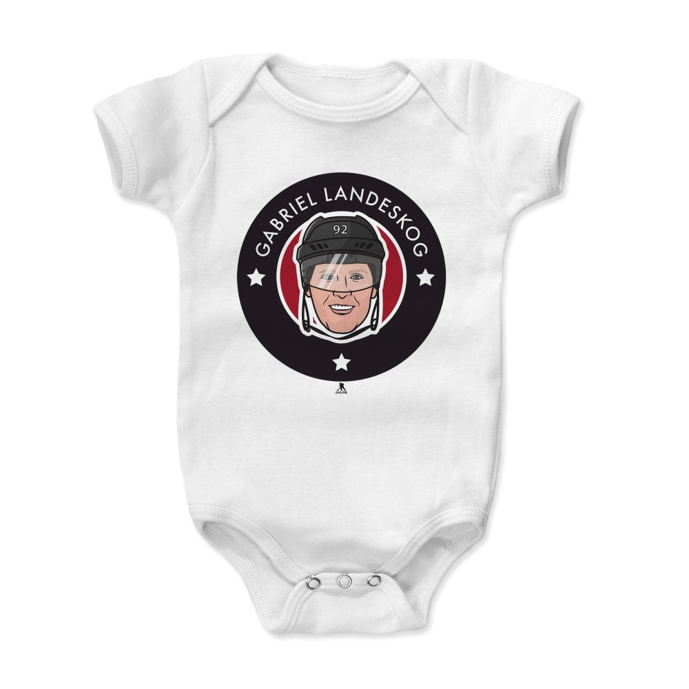 Gabriel Landeskog Kids Baby Onesie | 500 LEVEL