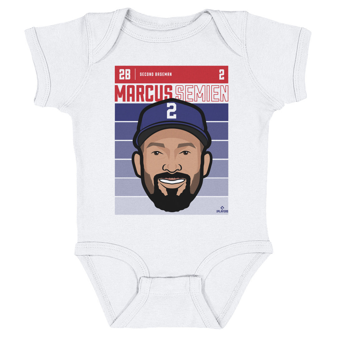 Marcus Semien Kids Baby Onesie | 500 LEVEL
