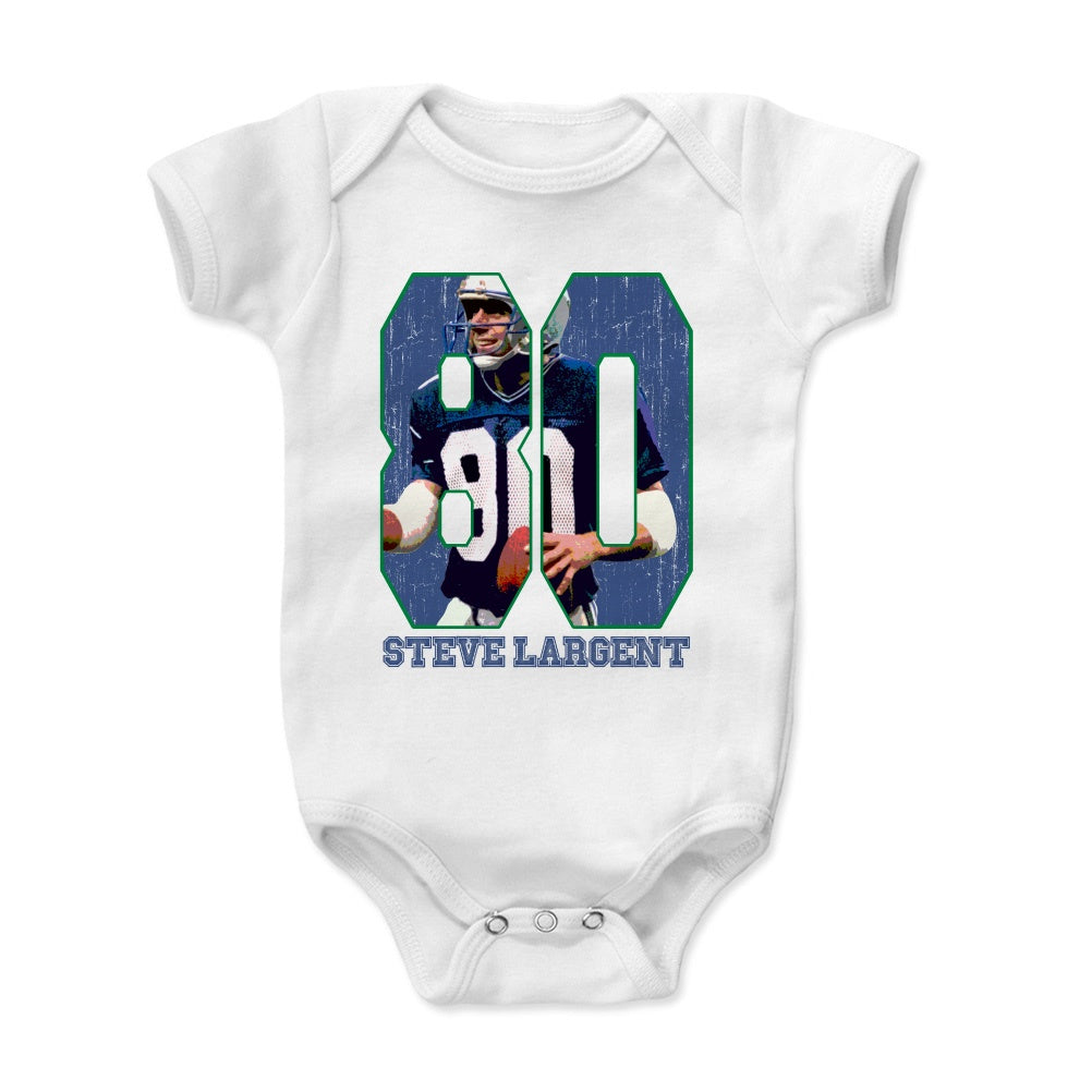 Steve Largent Kids Baby Onesie | 500 LEVEL