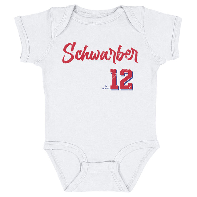 Kyle Schwarber Kids Baby Onesie | 500 LEVEL