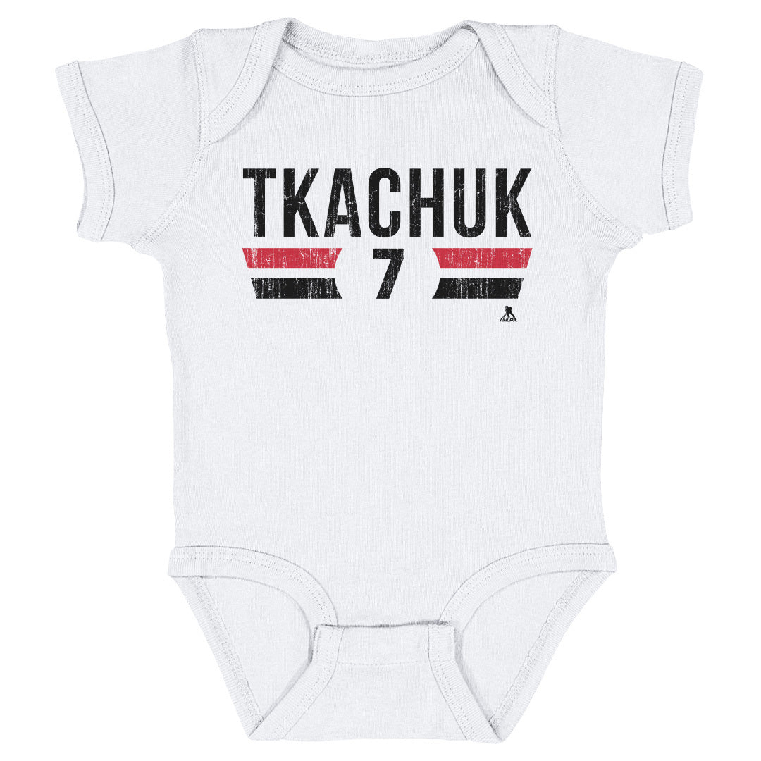 Brady Tkachuk Kids Baby Onesie | 500 LEVEL