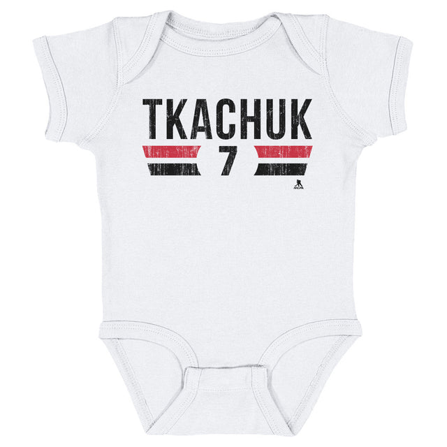 Brady Tkachuk Kids Baby Onesie | 500 LEVEL