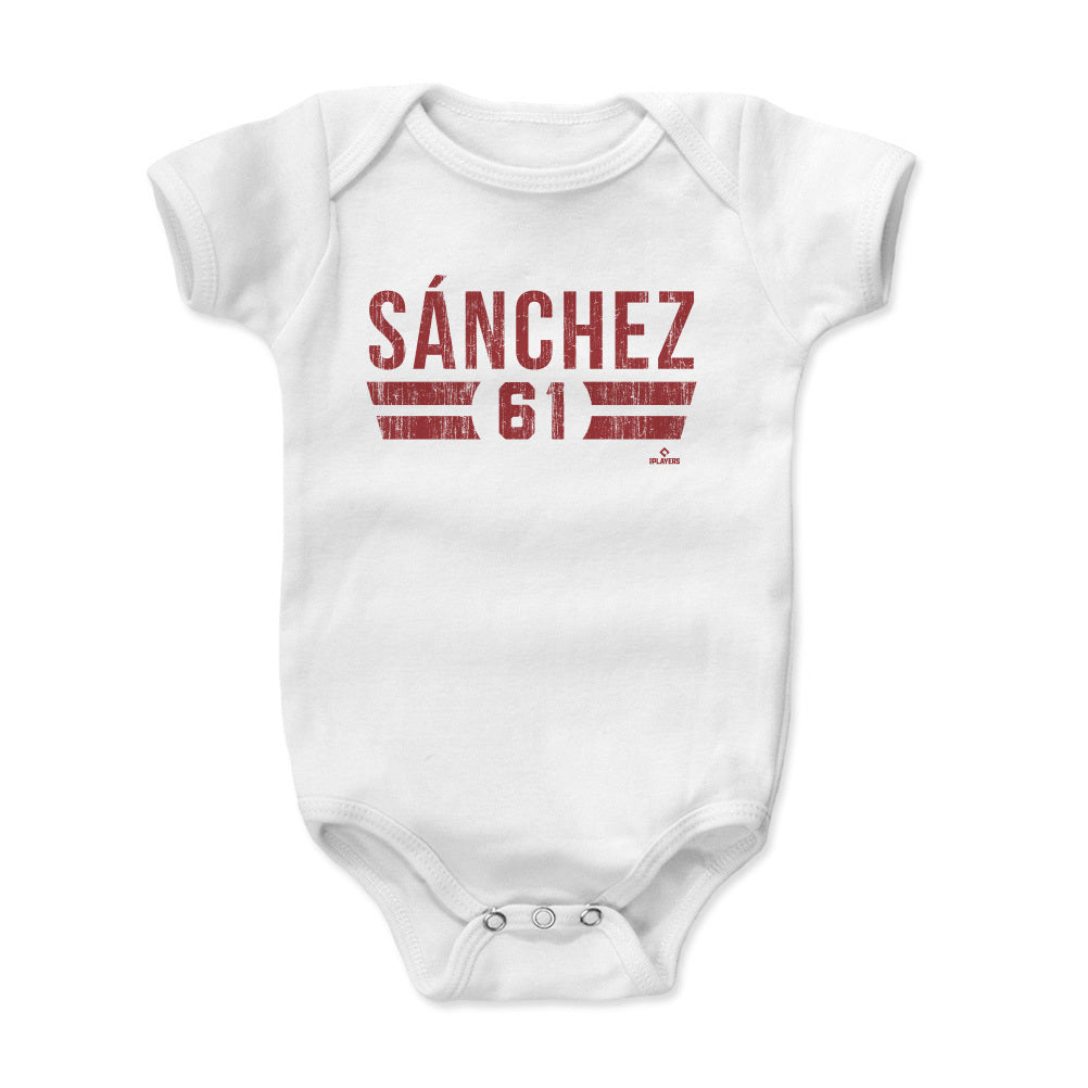 Cristopher Sanchez Kids Baby Onesie | 500 LEVEL