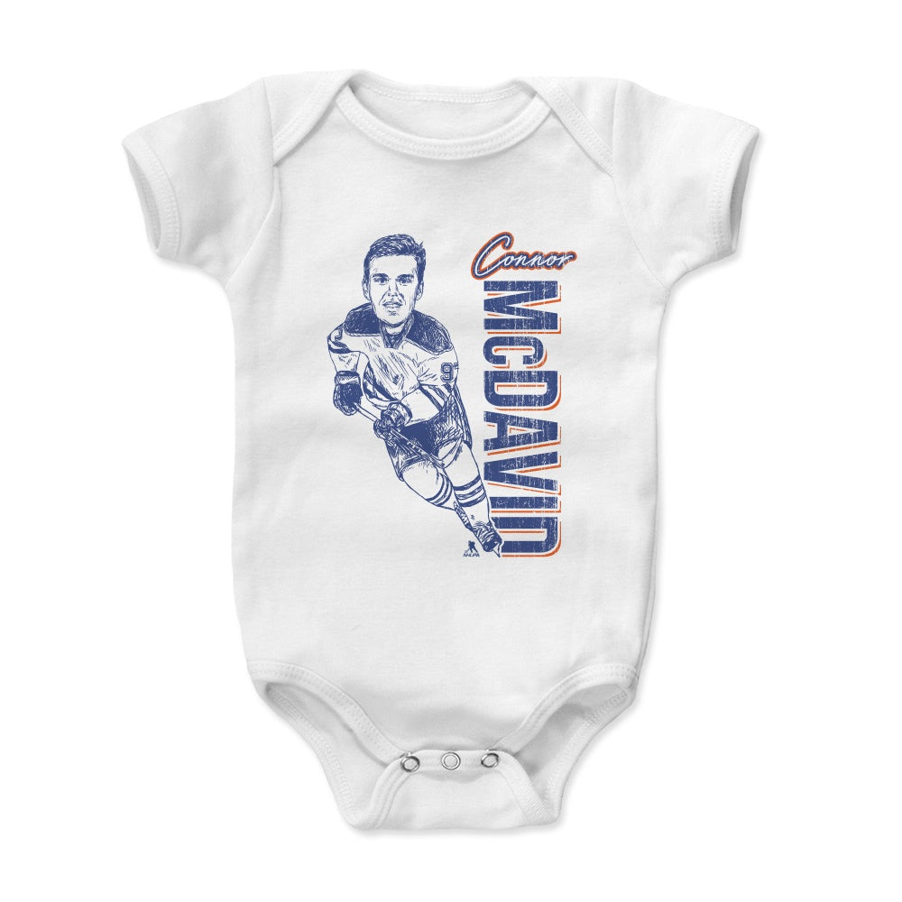 Connor McDavid Kids Baby Onesie | 500 LEVEL
