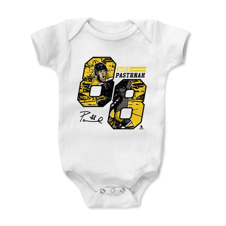 David Pastrnak Kids Baby Onesie | 500 LEVEL