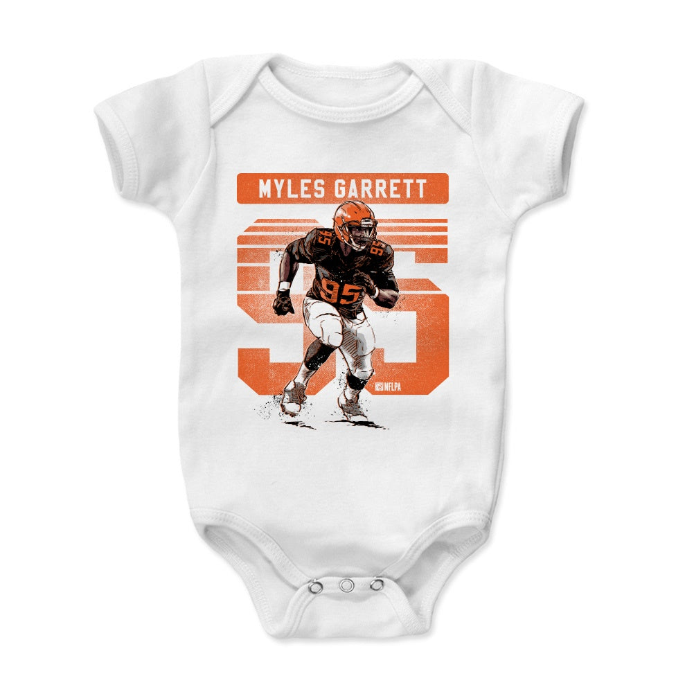 Myles Garrett Kids Baby Onesie | 500 LEVEL