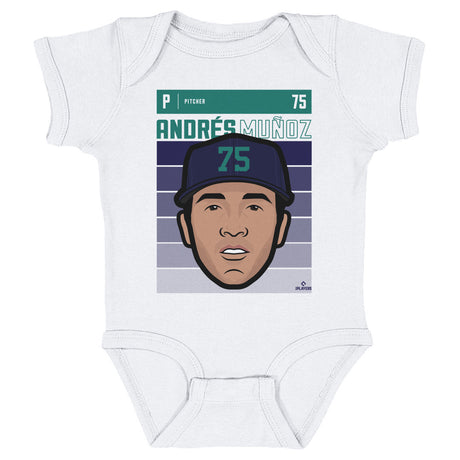 Andres Munoz Kids Baby Onesie | 500 LEVEL