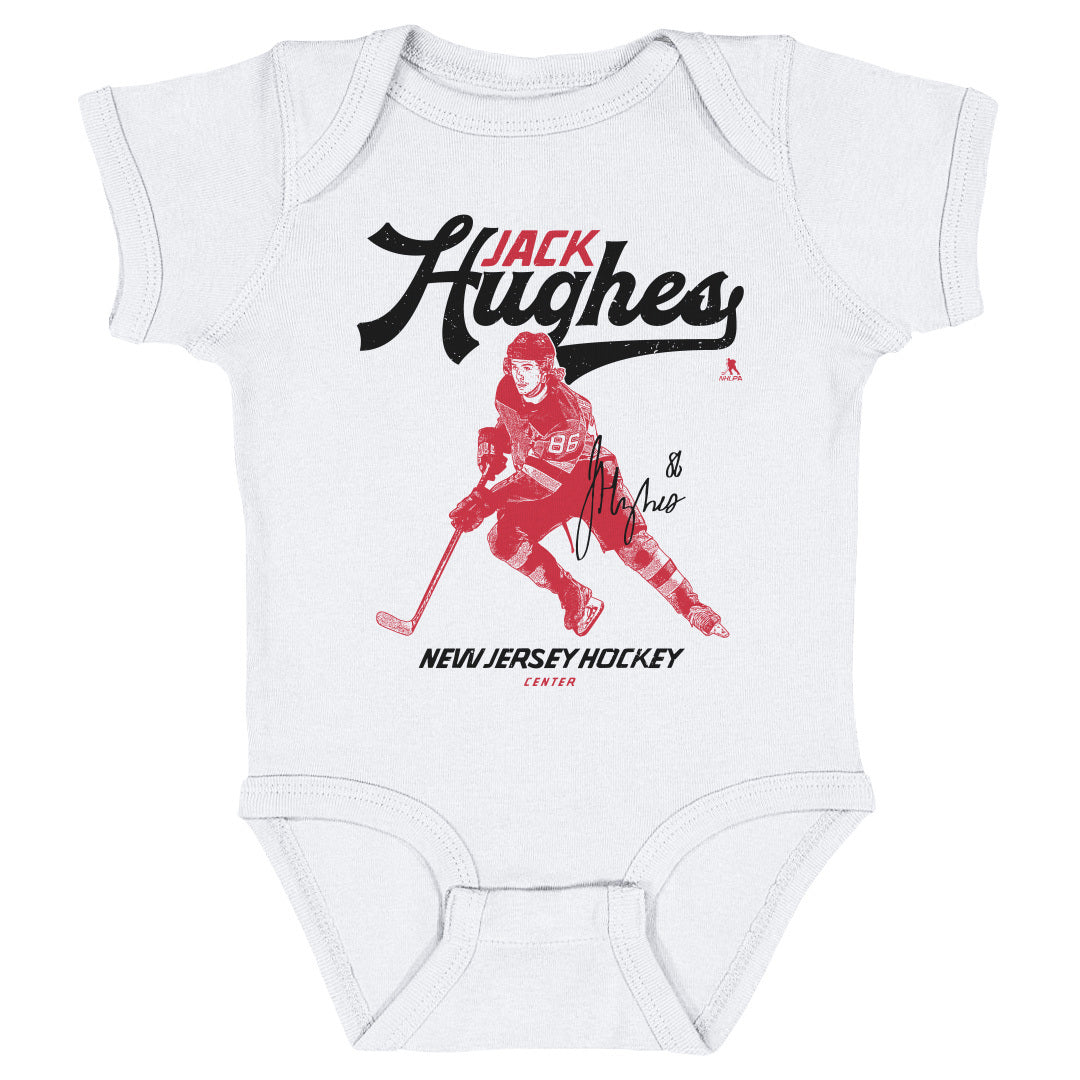 Jack Hughes Kids Baby Onesie | 500 LEVEL