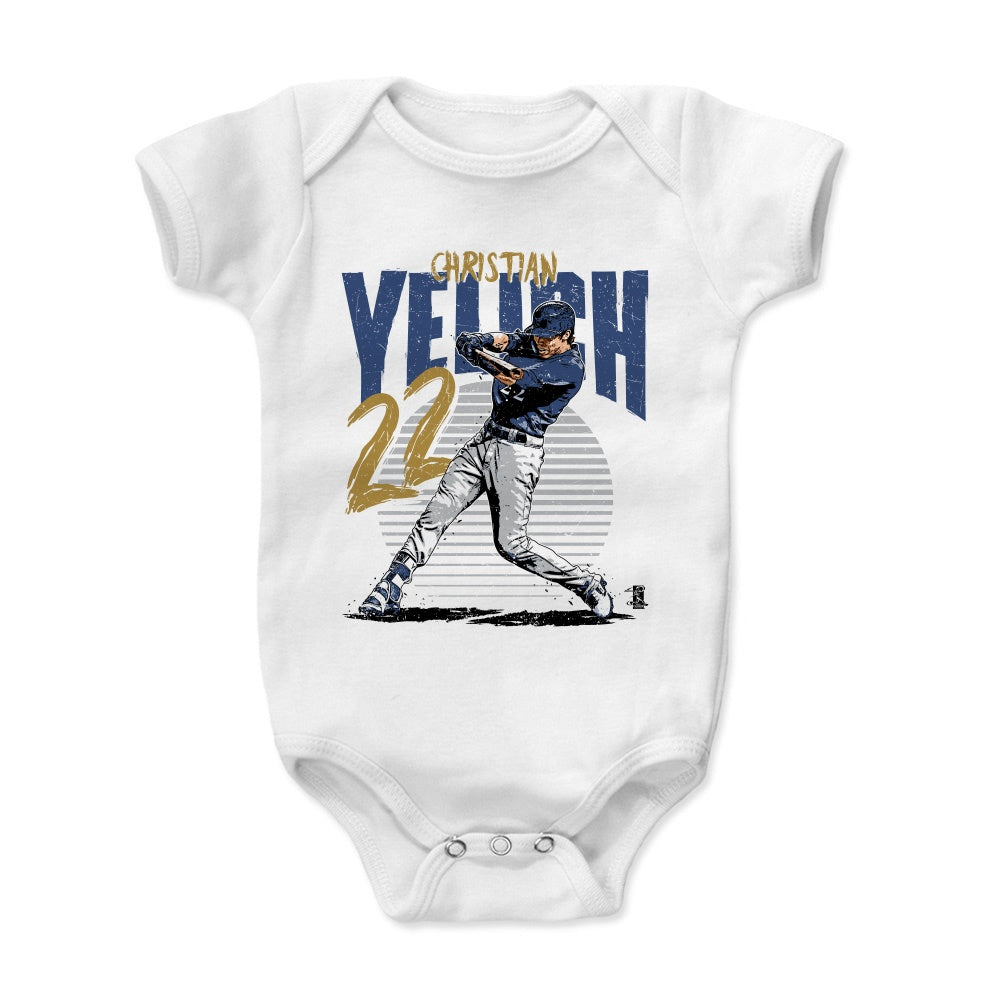 Christian Yelich Kids Baby Onesie | 500 LEVEL
