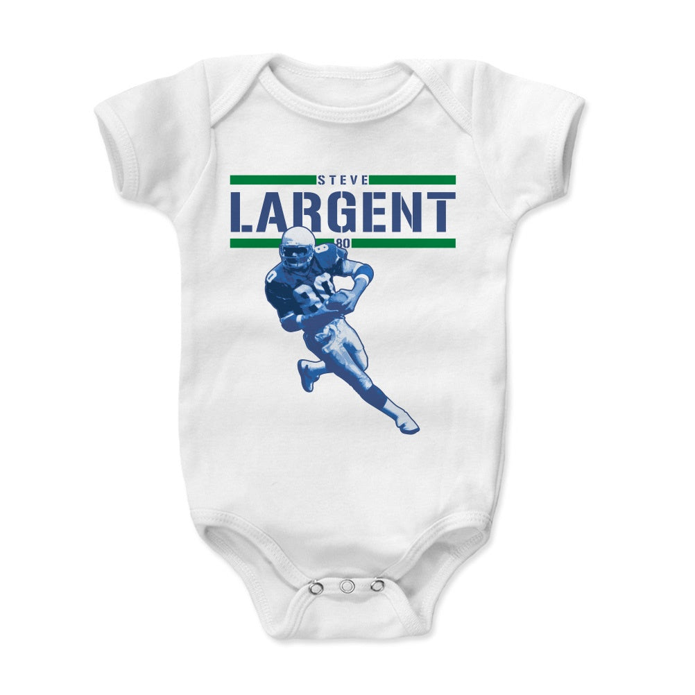 Steve Largent Kids Baby Onesie | 500 LEVEL