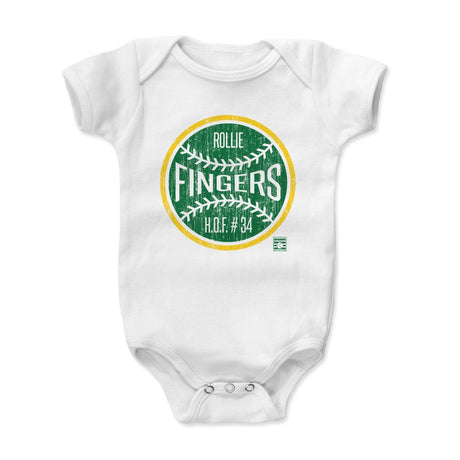 Rollie Fingers Kids Baby Onesie | 500 LEVEL