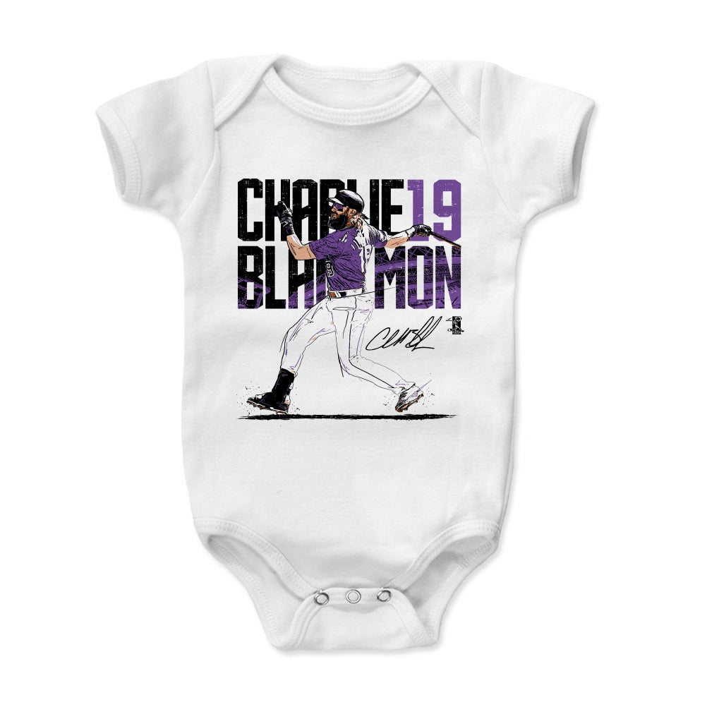 Charlie Blackmon Kids Baby Onesie | 500 LEVEL