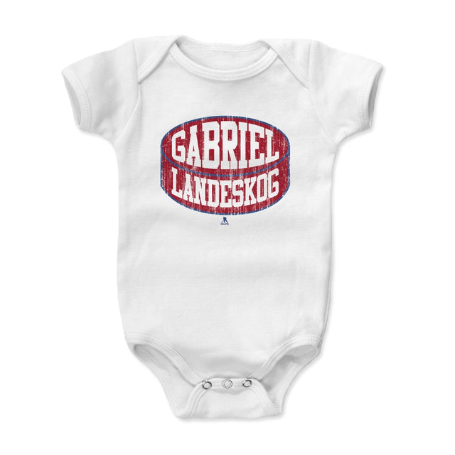 Gabriel Landeskog Kids Baby Onesie | 500 LEVEL