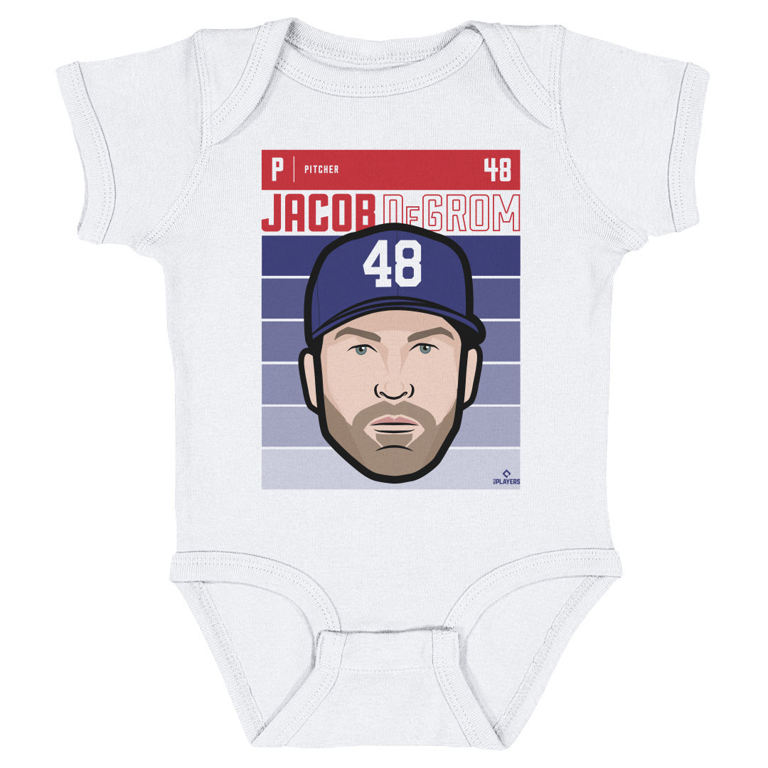 Jacob deGrom Kids Baby Onesie | 500 LEVEL