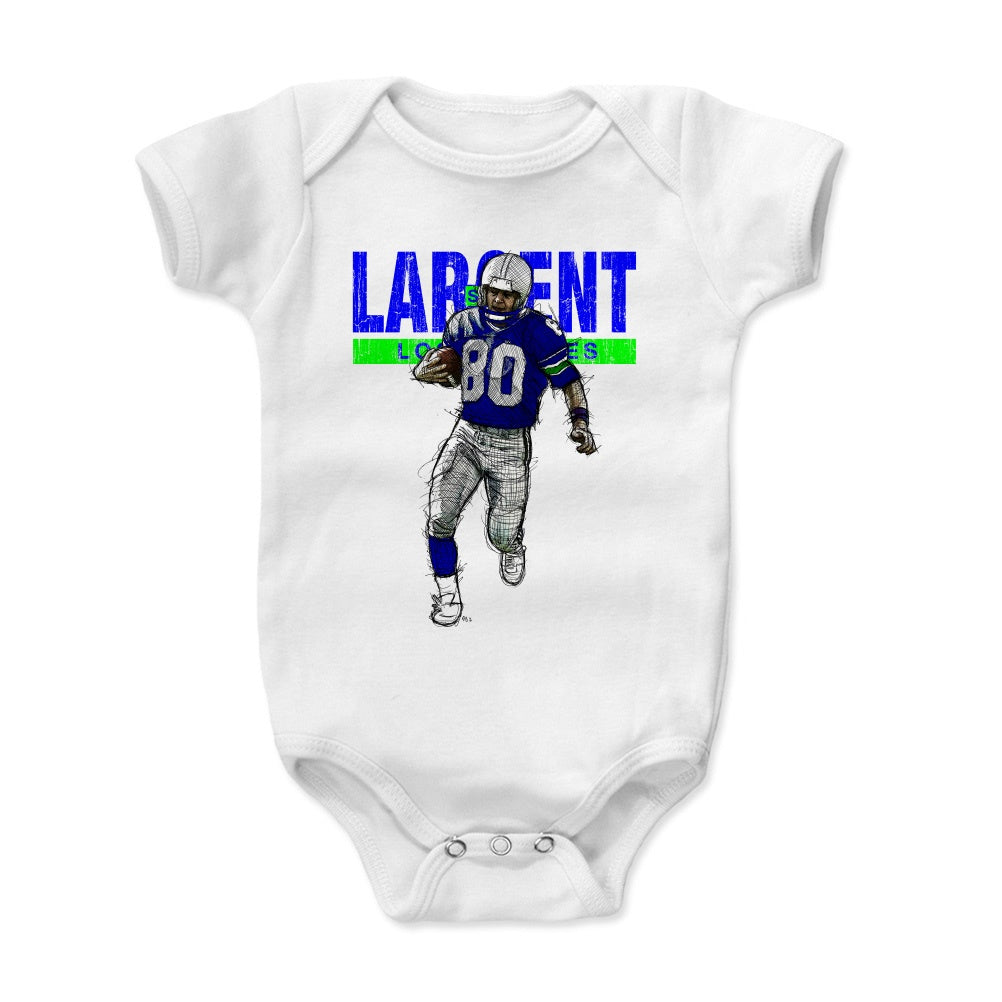 Steve Largent Kids Baby Onesie | 500 LEVEL