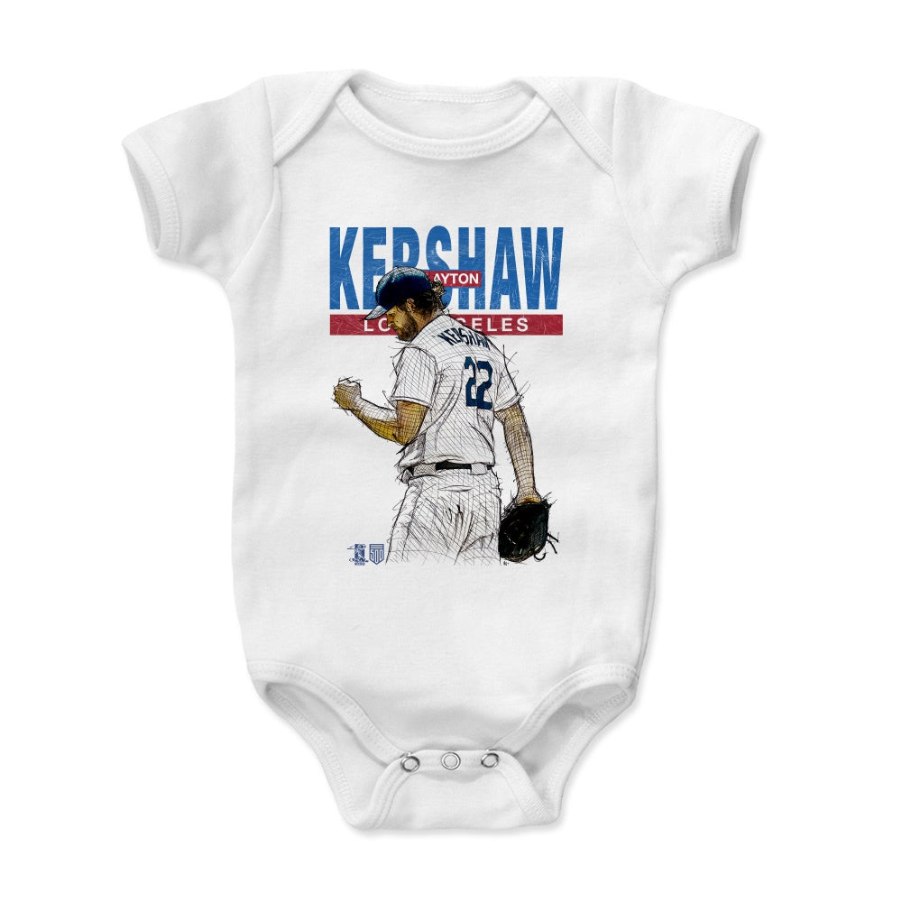 Clayton Kershaw Kids Baby Onesie | 500 LEVEL