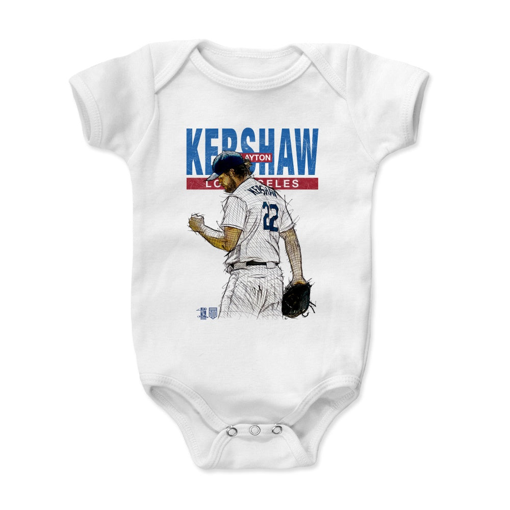 Clayton Kershaw Baby Clothes  Los Angeles Baseball Kids Baby