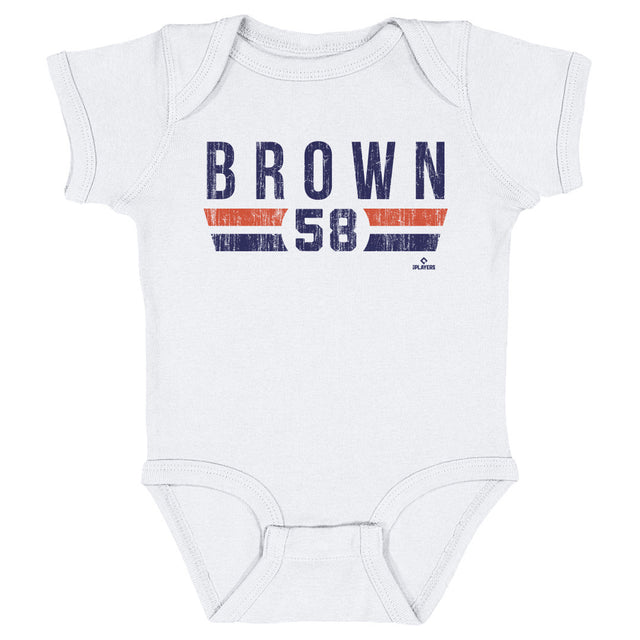 Hunter Brown Kids Baby Onesie | 500 LEVEL