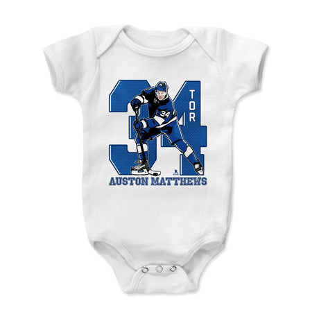 Auston Matthews Kids Baby Onesie | 500 LEVEL