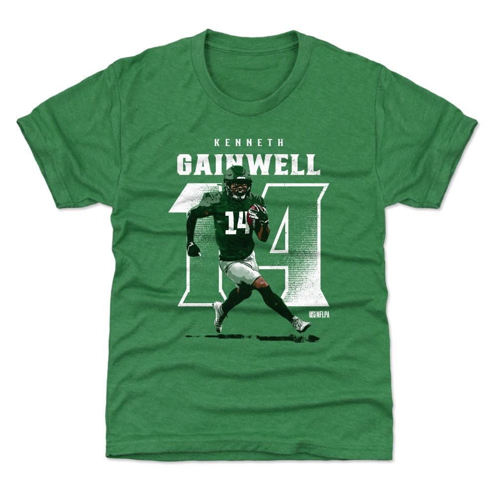 Kenneth Gainwell Kids T-Shirt | 500 LEVEL
