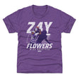 Zay Flowers Kids T-Shirt | 500 LEVEL