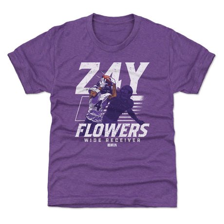 Zay Flowers Kids T-Shirt | 500 LEVEL