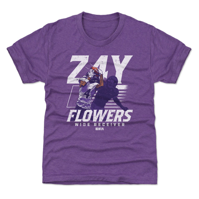 Zay Flowers Kids T-Shirt | 500 LEVEL
