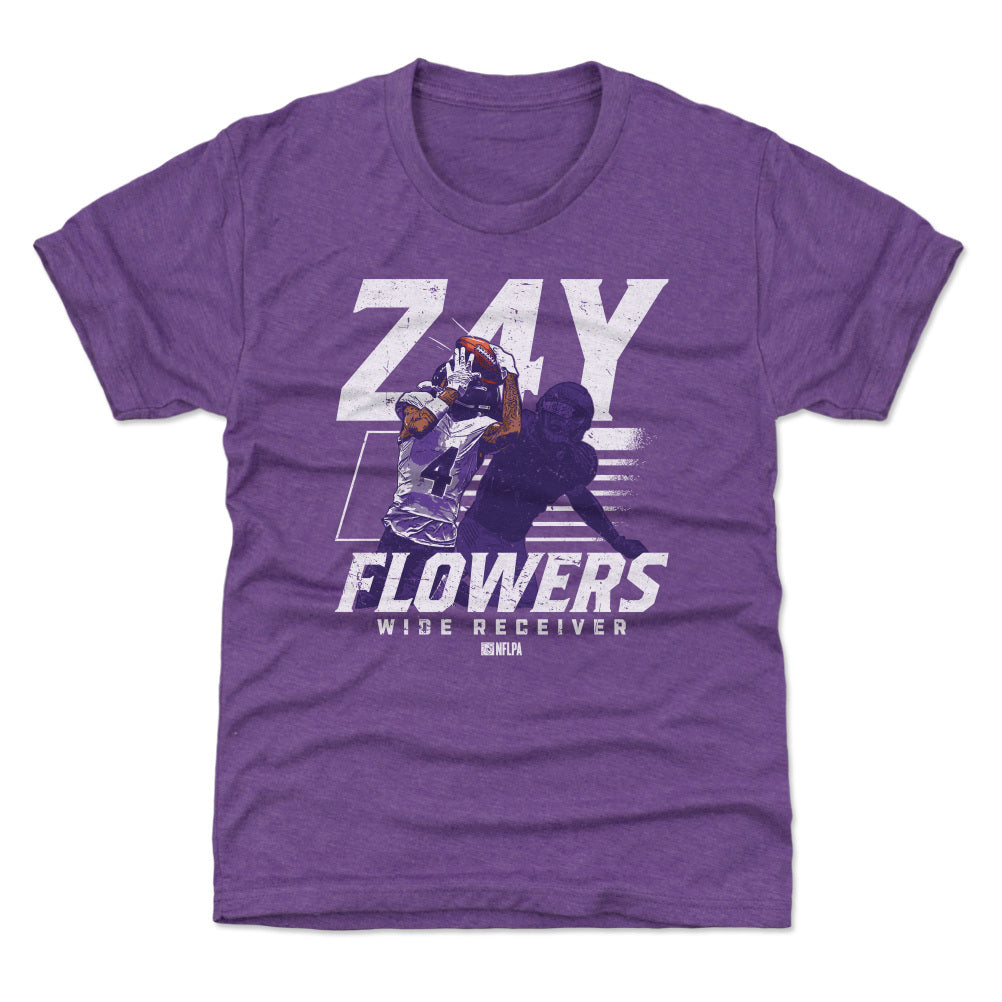 Zay Flowers Kids T-Shirt | 500 LEVEL