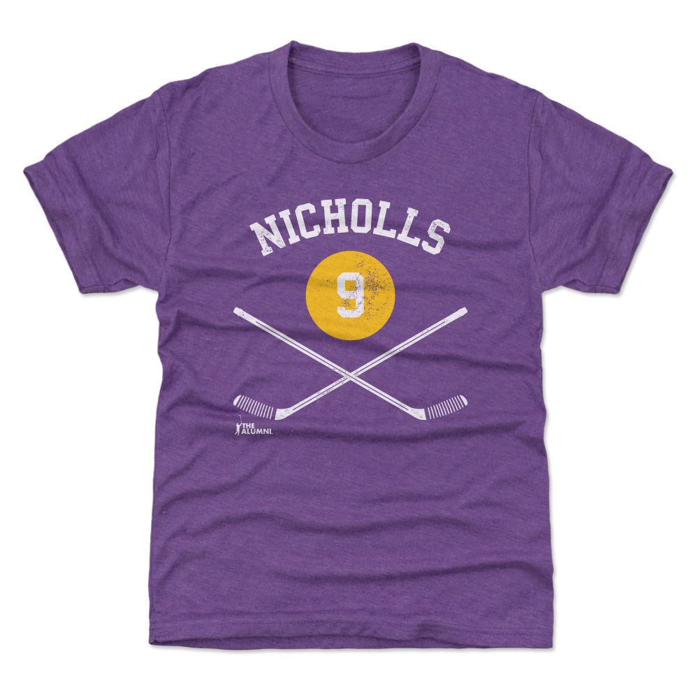 Bernie Nicholls Kids T-Shirt | 500 LEVEL