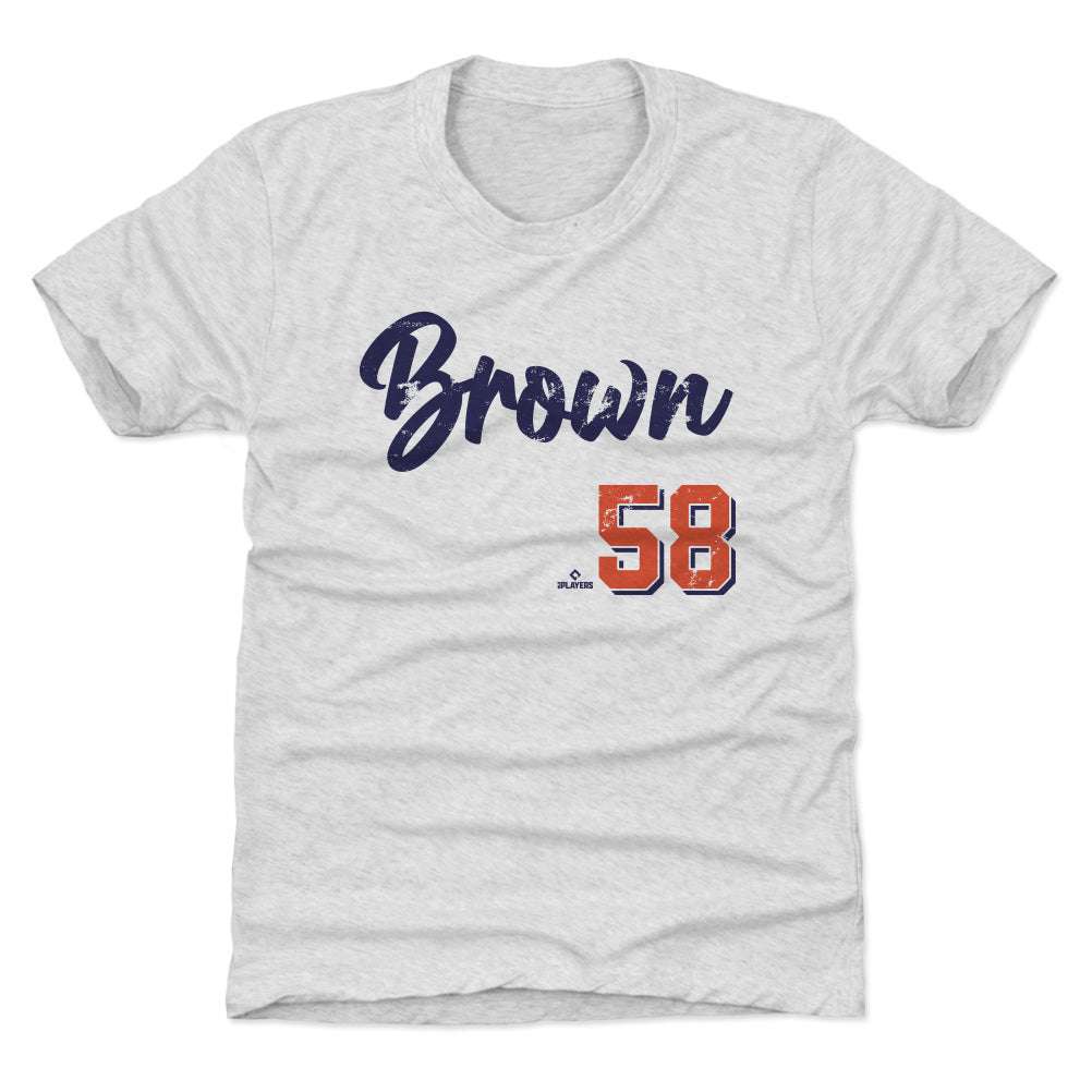 Hunter Brown Kids T-Shirt | 500 LEVEL