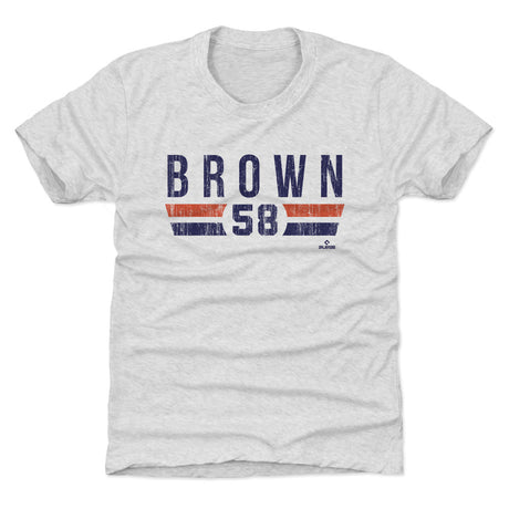 Hunter Brown Kids T-Shirt | 500 LEVEL