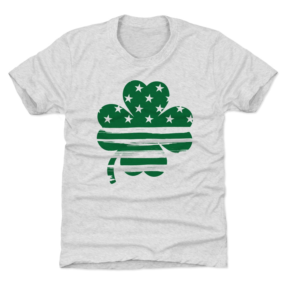 St. Patrick&#39;s Day 3 Leaf Clover Kids T-Shirt | 500 LEVEL