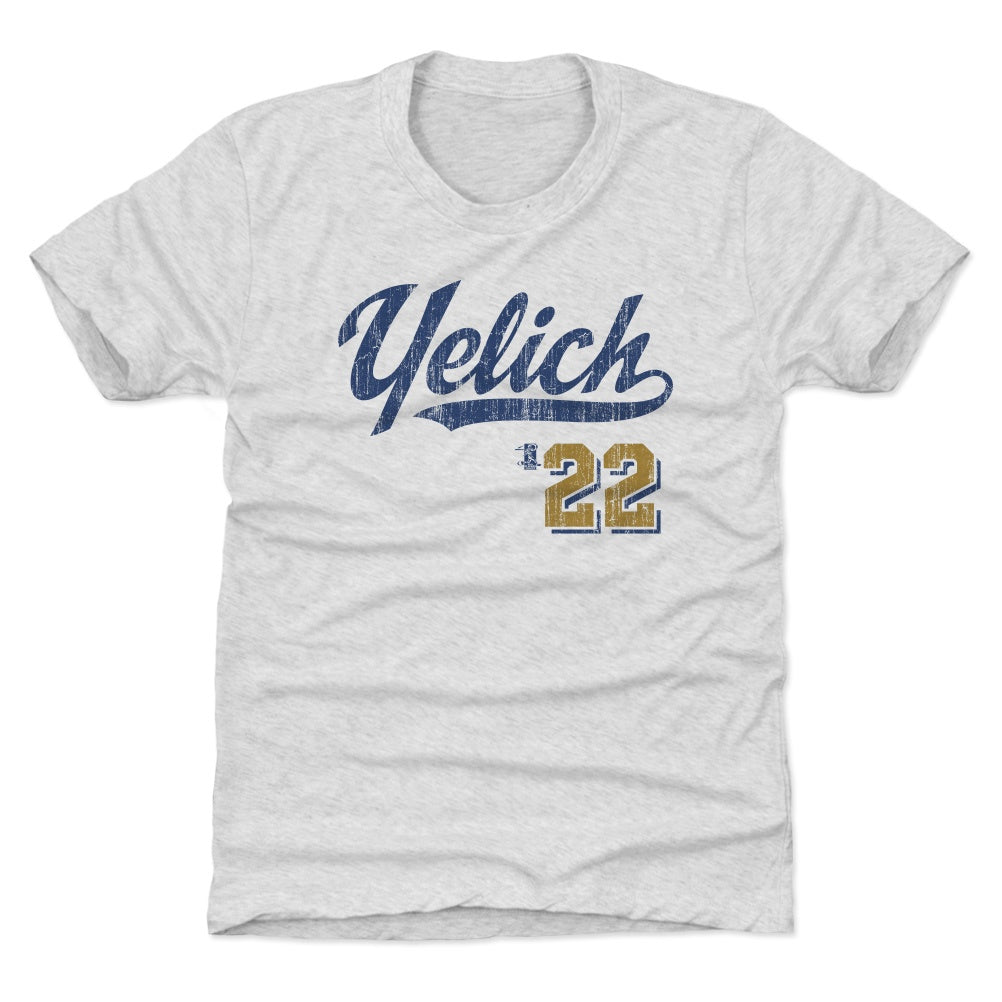 Christian Yelich Youth Shirt, Milwaukee Baseball Kids T-Shirt