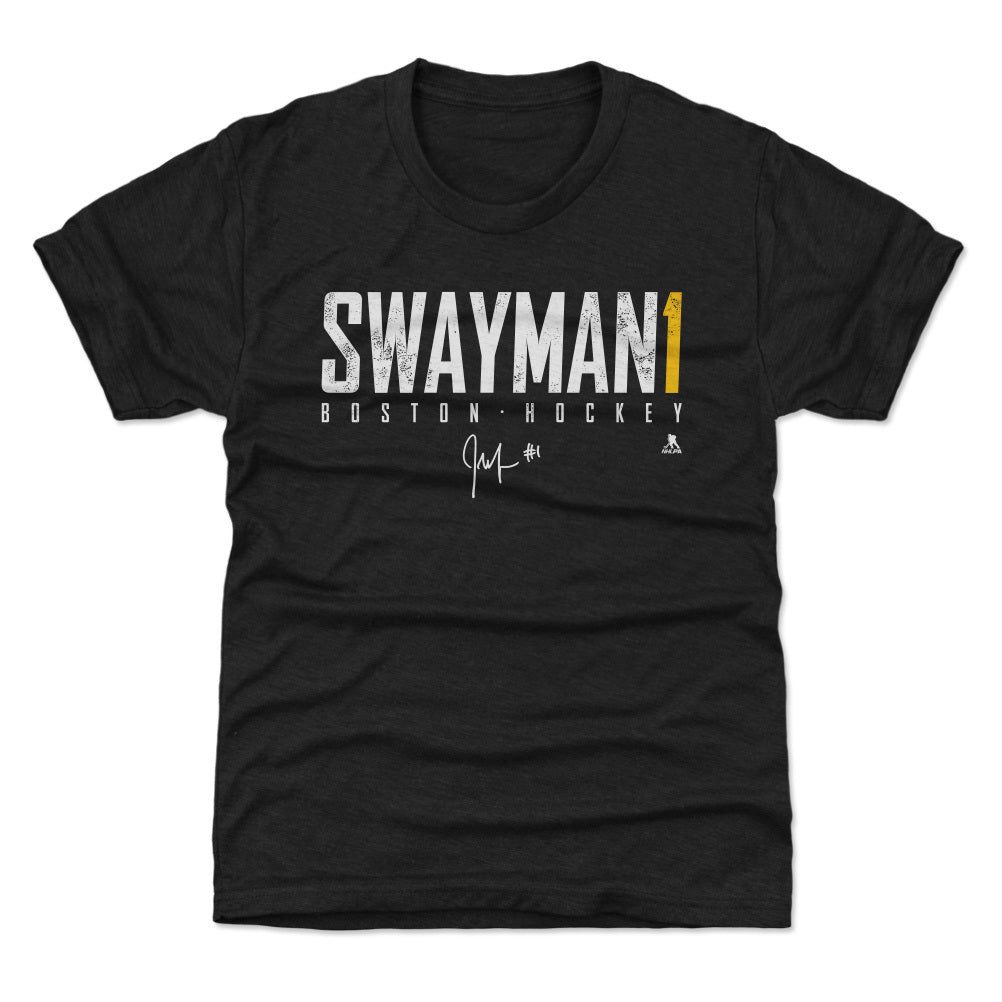 Jeremy Swayman Kids T-Shirt | 500 LEVEL