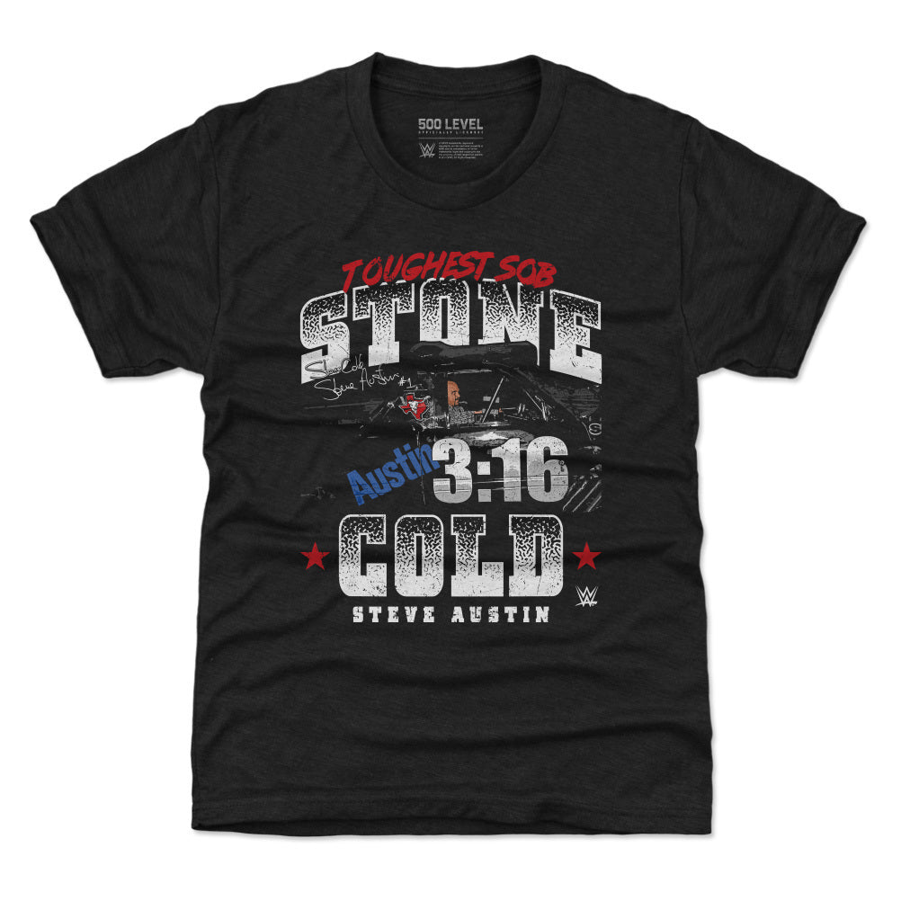 Stone Cold Steve Austin Kids T-Shirt | 500 LEVEL