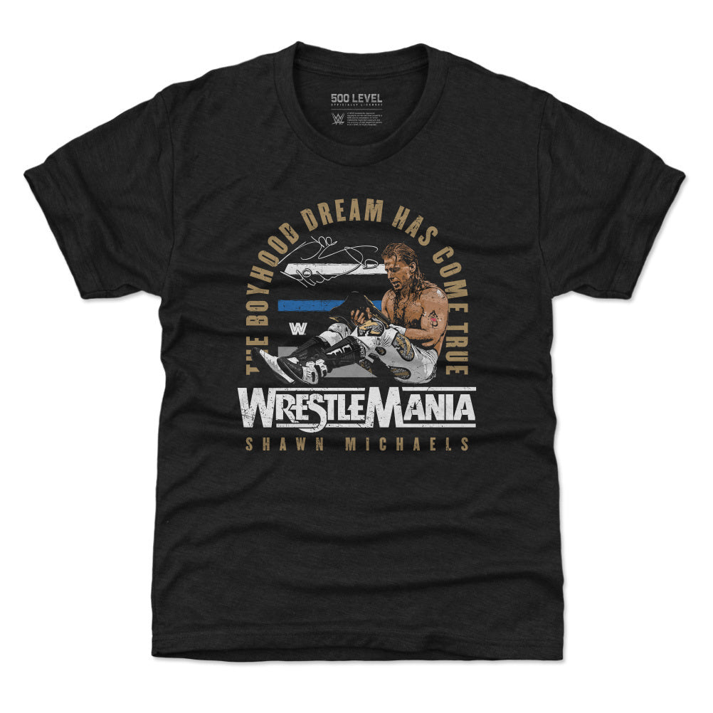 Shawn Michaels Kids T-Shirt | 500 LEVEL