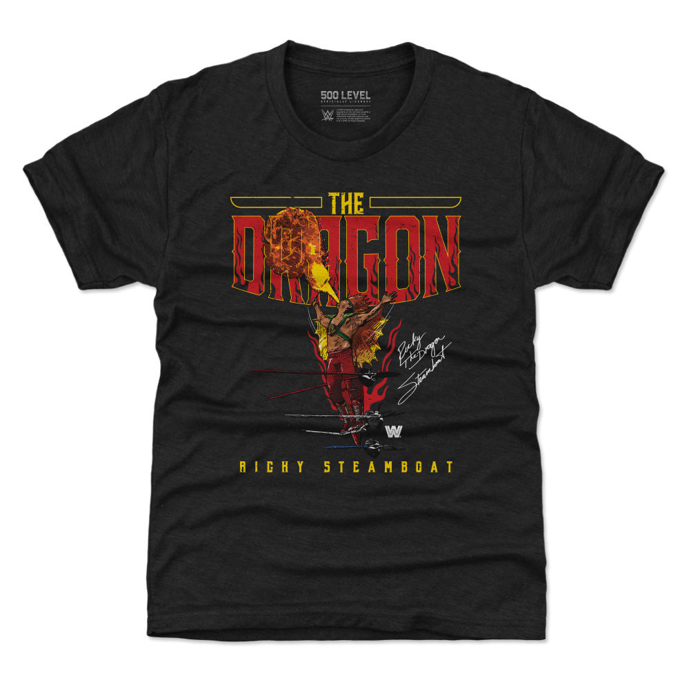 Ricky The Dragon Steamboat Kids T-Shirt | 500 LEVEL