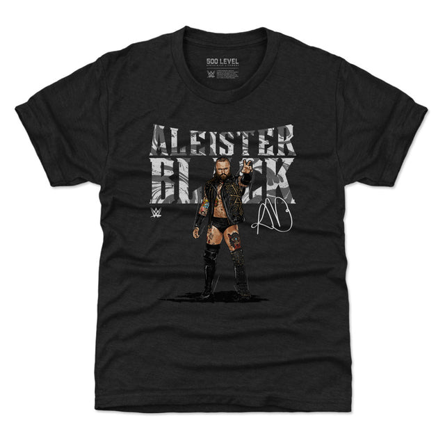 Aleister Black Kids T-Shirt | 500 LEVEL