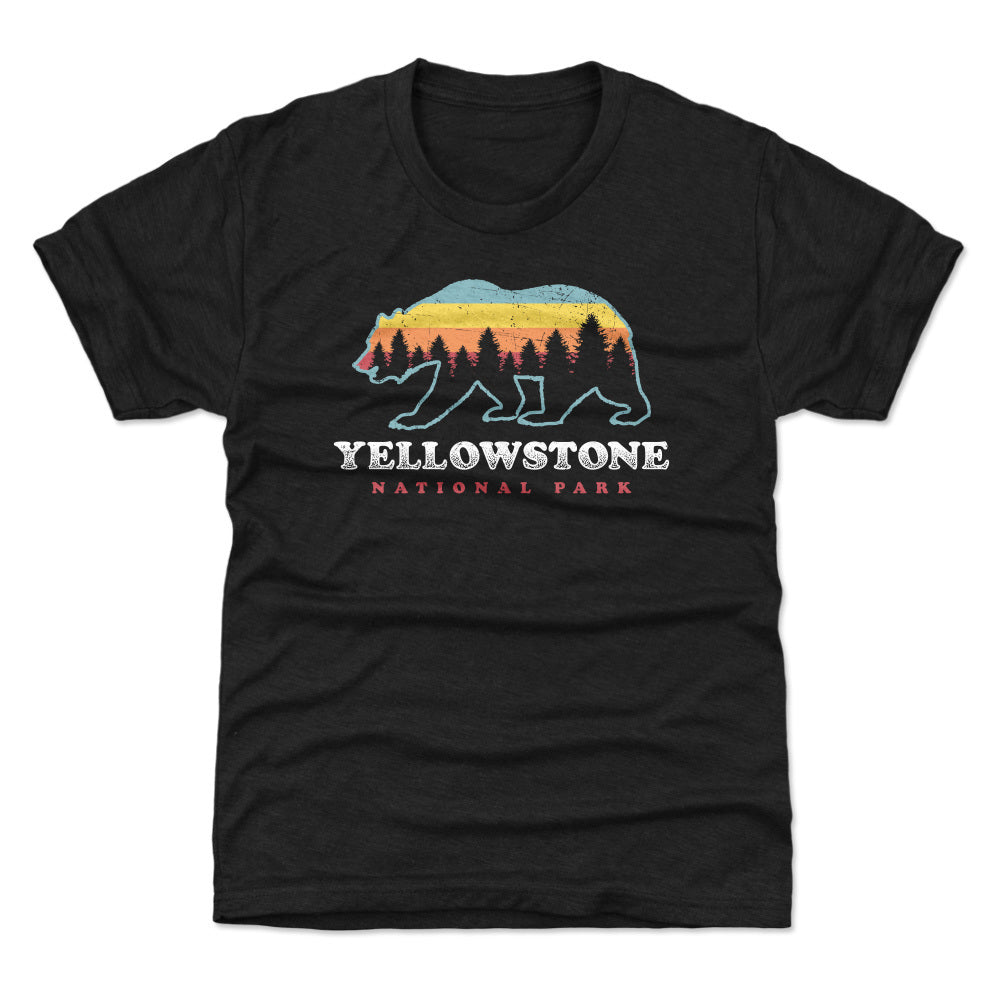 Yellowstone National Park Kids T-Shirt | 500 LEVEL