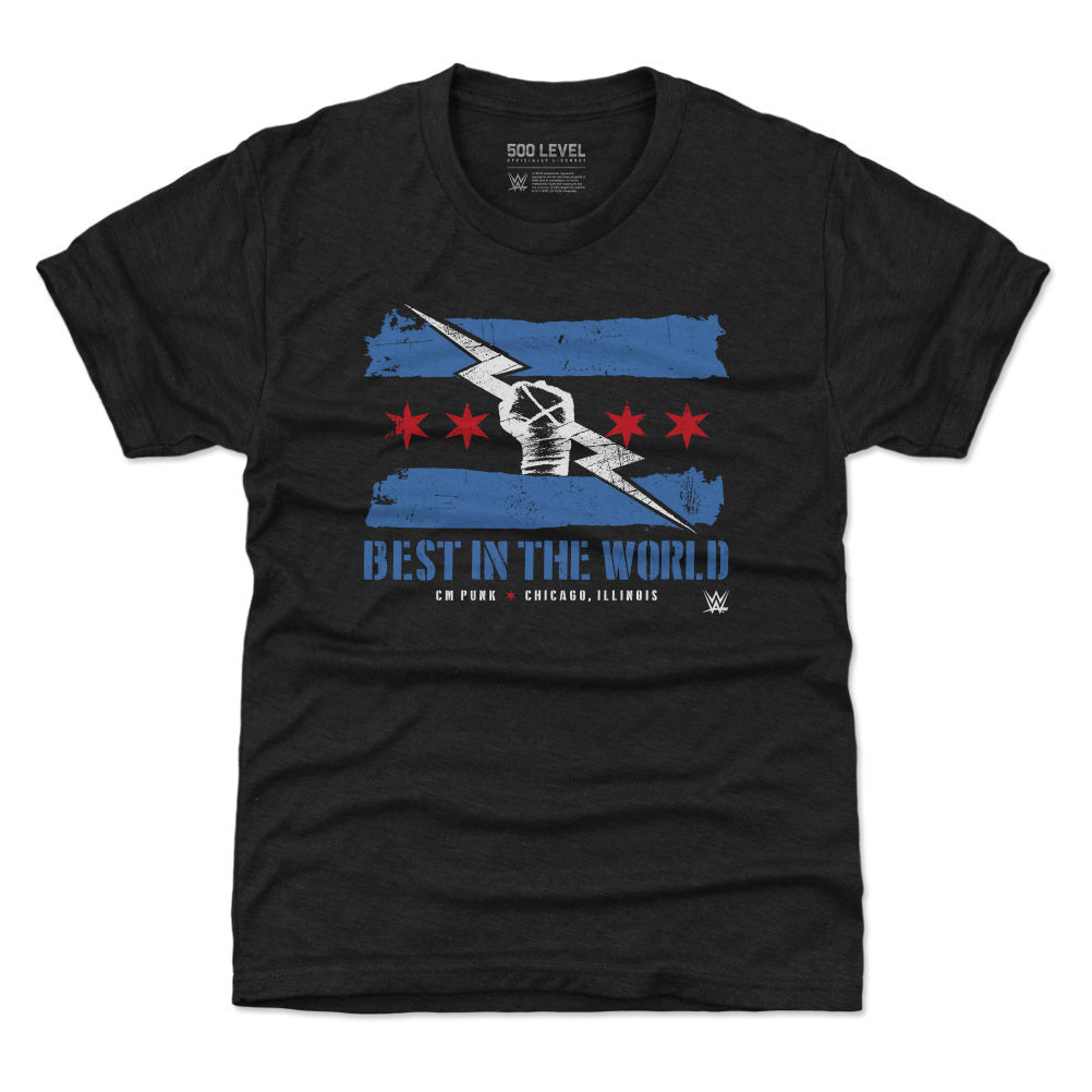 CM Punk Kids T-Shirt | 500 LEVEL