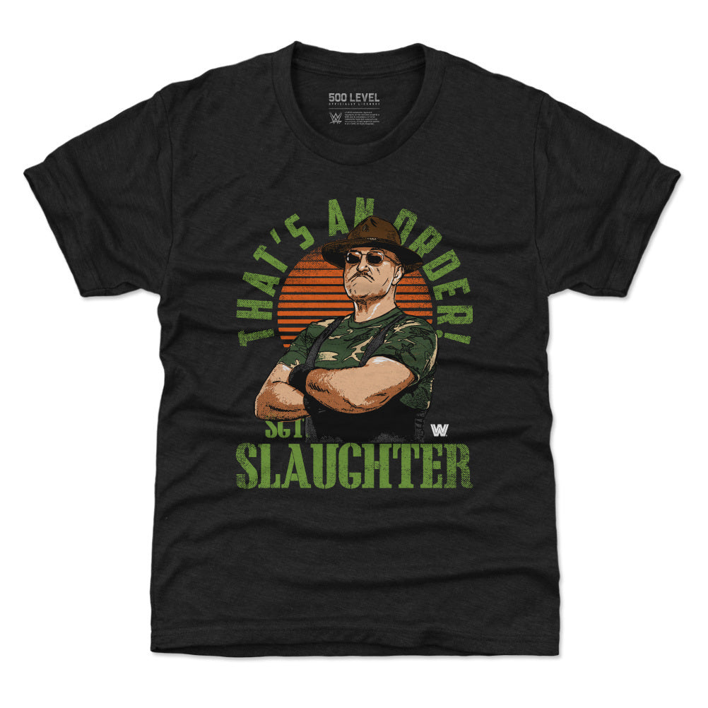 Sgt. Slaughter Kids T-Shirt | 500 LEVEL