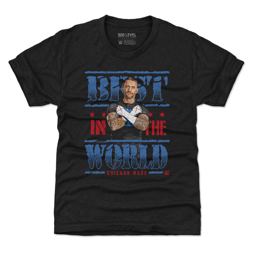 CM Punk Kids T-Shirt | 500 LEVEL
