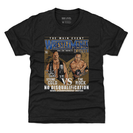 Wrestlemania Kids T-Shirt | 500 LEVEL